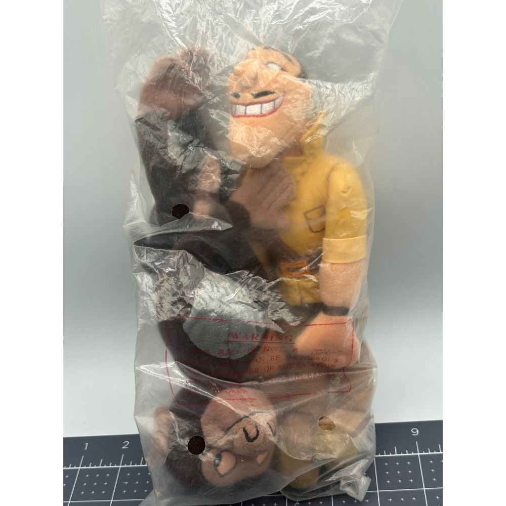Disney Tarzan Clayton and Baboon Bean Bag Plush Set 1999 Disney Store Vintage